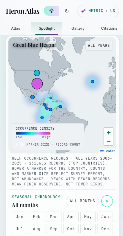 Heron Atlas mobile view 2